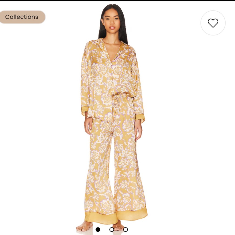 Free people brand new dreamy days pajama set, size S